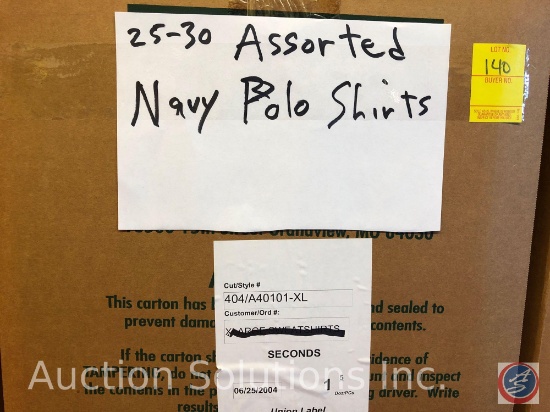 Polo Shirt in Assorted Sizes Approx. 25-30