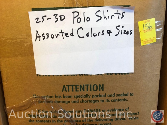 Polo Shirts in Assorted Sizes Approx. 25-30