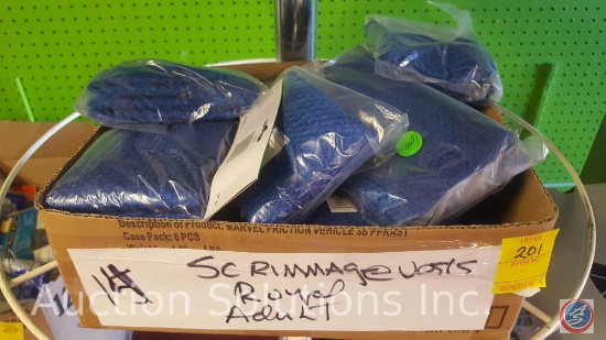 (14) Blue Adult Scrimmage Vests