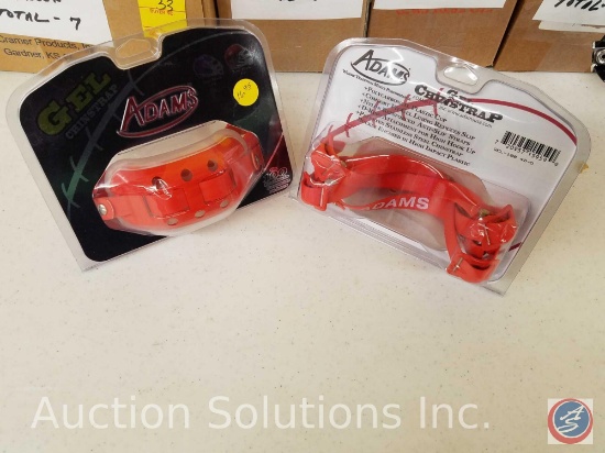 (2) Adams Gel Chin Srtaps in Orange