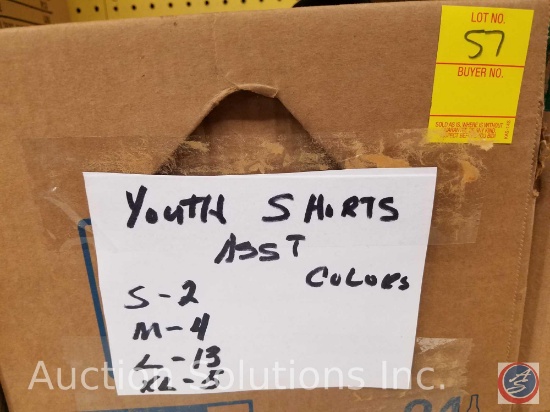(25) Dodger Brand Shorts in Assorted Styles, Colors and Sizes