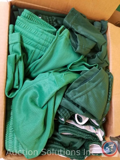 (16) Augusta Brand Green Drawstring Shorts in Assorted Sizes