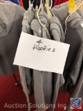 (4) Adult Grey Hoodies in Assorted Sizes