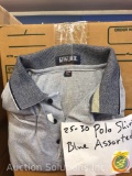 Polo Shirt in Assorted Colors and Sizes Approx. 25-30