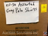 Polo Shirt in Assorted Colors and Sizes Approx. 25-30
