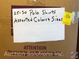 Polo Shirt in Assorted Sizes Approx. 25-30