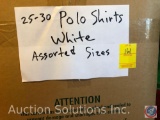 Polo Shirts in Assorted Sizes Approx. 25-30