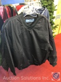(3) Adult Sized Navy Wind Breakers