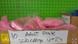 (10) Pink Adult Scrimmage Vests