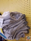 (8) Gray Polo Shirts in Assorted Sizes