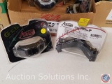 (9) Adams Gel Chin Straps in Navy Blue