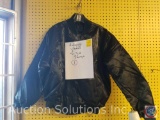 Nemsis Black Nylon and Polyester Referee Jacket Size L