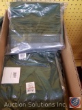 (13) Adams Green XL Youth Practice Jersey's