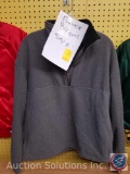 Grey Fleece Pullover Size M