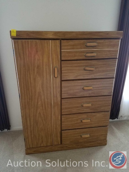 6-Drawer Wardrobe Dresser Measuring 40"X 16"X 53"
