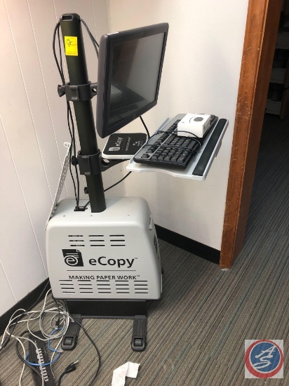 E Copy WorkStation (located on top)