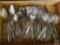 (12) Stainless Steel Japan Table Spoons, (12) Stainless Steel Japan Dinner Forks, (12) Stainless