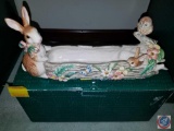 Fitz and Floyd Woodland Spring Cracker Cradle {{With Original Box}}