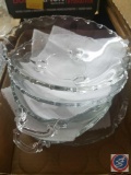 (5) Cut Glass Candy/Nut Trays