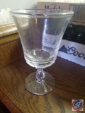 (6)Cut Glass Water Glasses