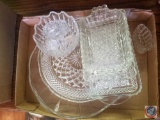 Candle Holder, Cake Tray, Platter, Small Dishes and Candy Trays
