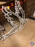 (2) Lighted Dove Yard Decorations