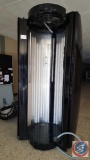 Heartland Tanning Vertical (Stand-up) Tanning Booth w/ Radio (Black)