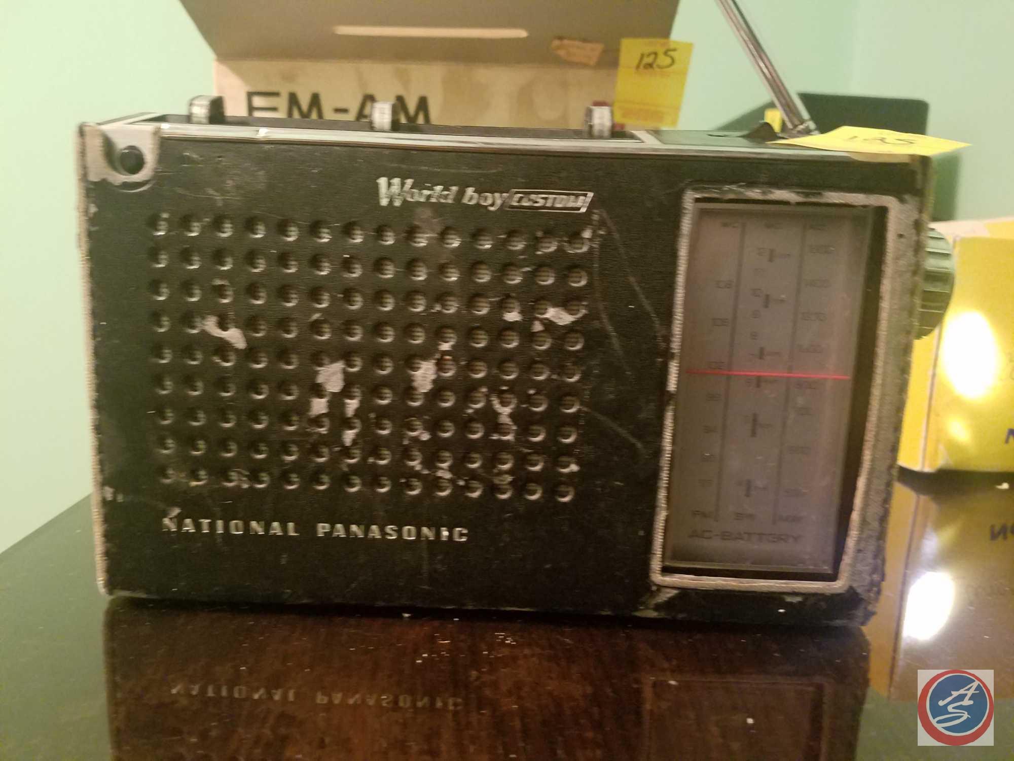 National Panasonic AM/FM 3 Band Portable Radio | Proxibid