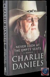 Charlie Daniels Signed Book and CD
