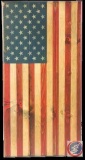 Concealed Wooden Flag