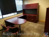 Executive U Shaped 4 Piece Office Desk #1 72