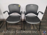 (2) Herman Miller Chairs Measuring 32.5