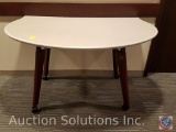 1/2 Herman Miller Rolling Round Table 53 1/2