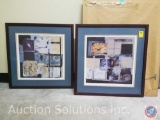 (2) Framed Prints Measuring 24