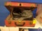 Ace Official Roller Derby Size 11 Antique Roller Skates in Original Case with Porterlake Rink On