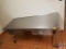 NFS Stainless Steel Prep Table with Two Holding Drawers 72