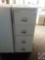 Fire King 4 Drawer Legal Size Fireproof file cabinet w/key