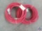 (2) 25 foot 1/4 in air hoses with Schrader quick connects