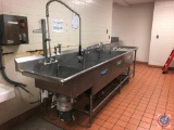 3 Sink and 1 Garbage Disposal Bay Stainless Steel 144