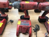 Milwaukee 18 volt 7/16 in Hex Drive Impact Wrench with Battery and Charger. Model 9099-20