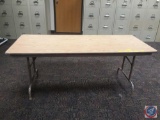 72 inch x 30 inch folding table (sold times the money)