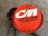 C M Cyclone Low Headroom Trolley Hoist 1Ton