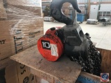 C M Cyclone 10 Ton Chain Fall 20ft drift