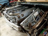 Large lot of chrome bumpers including '67 barracuda, '71 charger '71 Chevelle, Chevy and Pontiac
