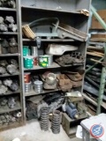Large lot of assorted engine and suspension parts