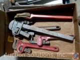 Pipe Wrenches Various Sizes