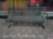 {{2XBID}} (2) Walbash Valley Perforated Metal Benches - Thermoplastic Coated - Black - 72