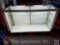 Light Up Glass Display Case with Shelves 60