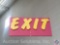 Restrooms and Exit Signs