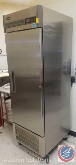 Superior Commercial SS Refrigerator on Casters Model R-23S